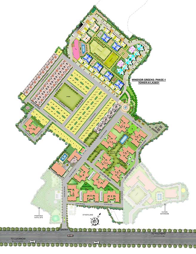 Omega Windsor Greens floor plan layout